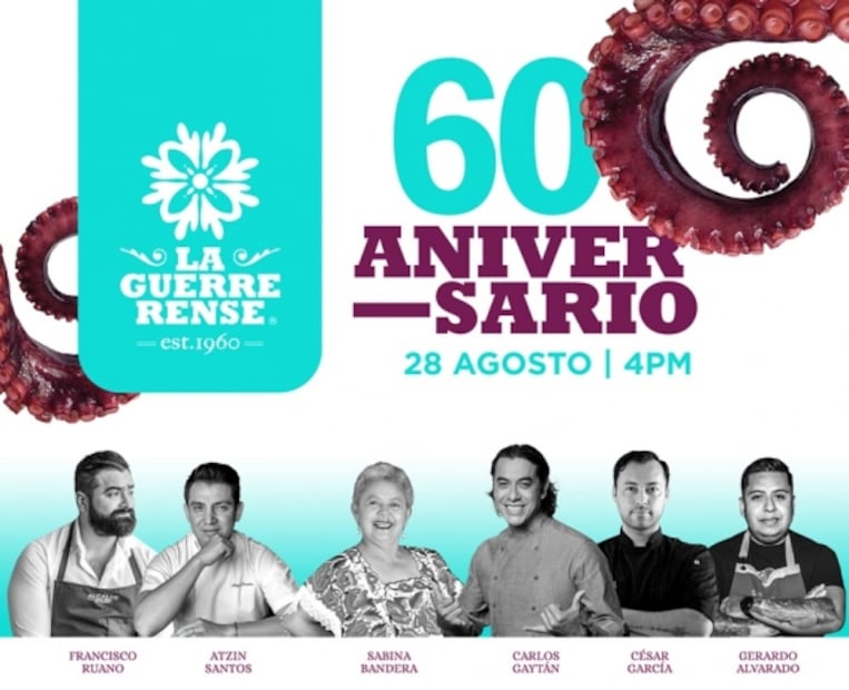 La Guerrerense festeja 60 años de servir los mariscos "de carreta" más populares en Ensenada