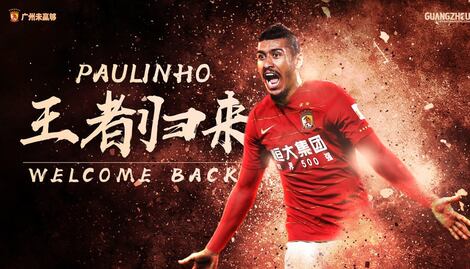 Paulinho deja Barcelona y regresa a China