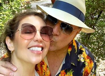 La foto de hace 22 años en la que Thalía destapó su mini cintura el día de su boda