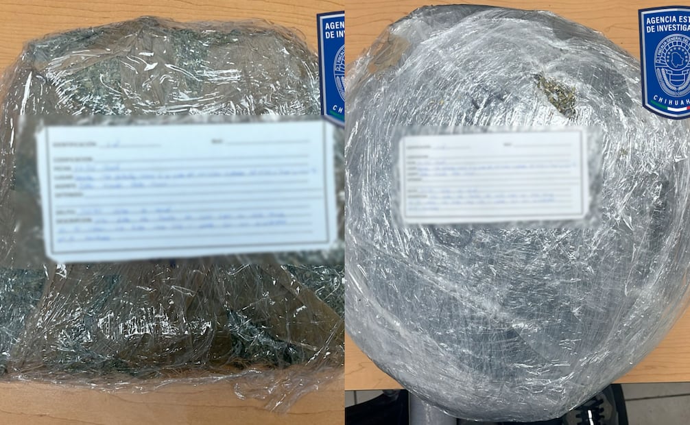 Paquetes con droga (11/02/2026). Foto: Especial