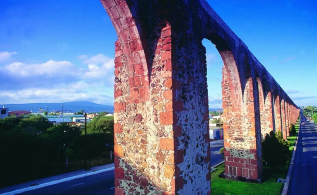 Acueducto de la ciudad de Querétaro. (Foto: Cortesía Sectur Querétaro)