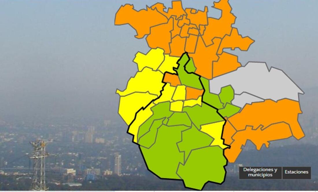 Amanecen seis municipios de Edomex con 130 puntos de ozono