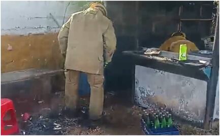 Dos mujeres sufren graves quemaduras en Yucatán; se incendia puesto de antojitos