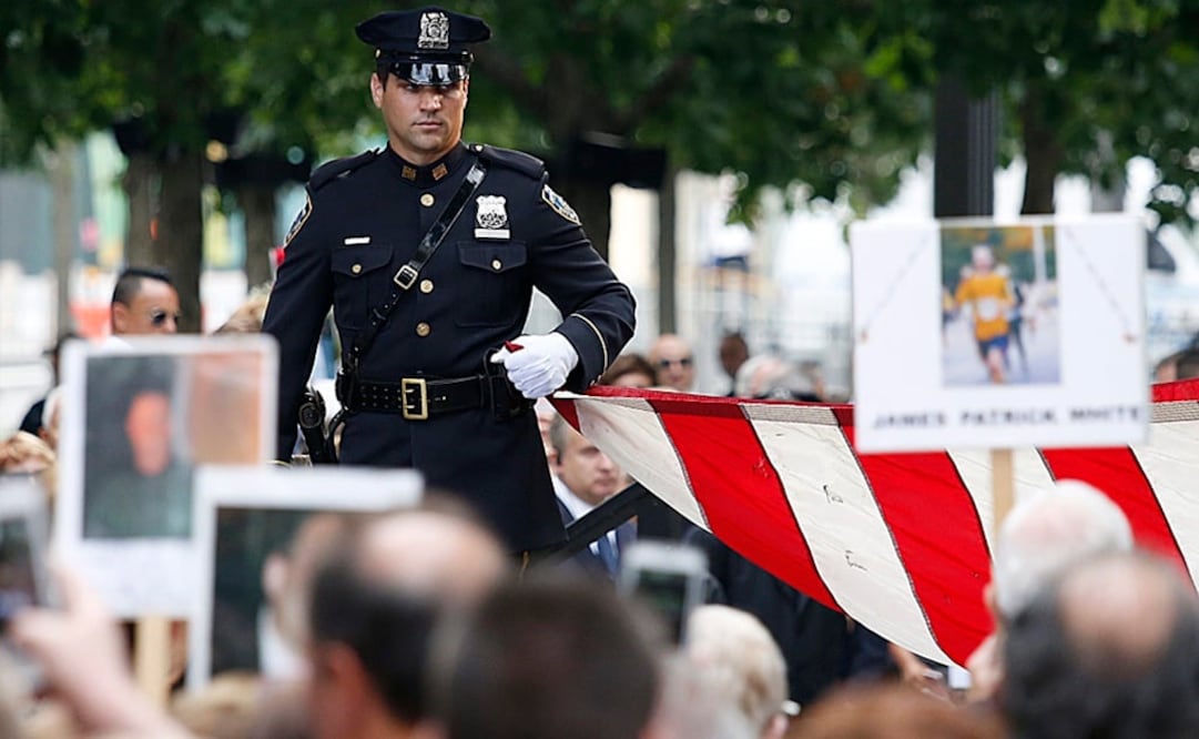 Homenaje a las víctimas de los ataques del 11-S en Nueva York, Estados Unidos (Foto: EFE)