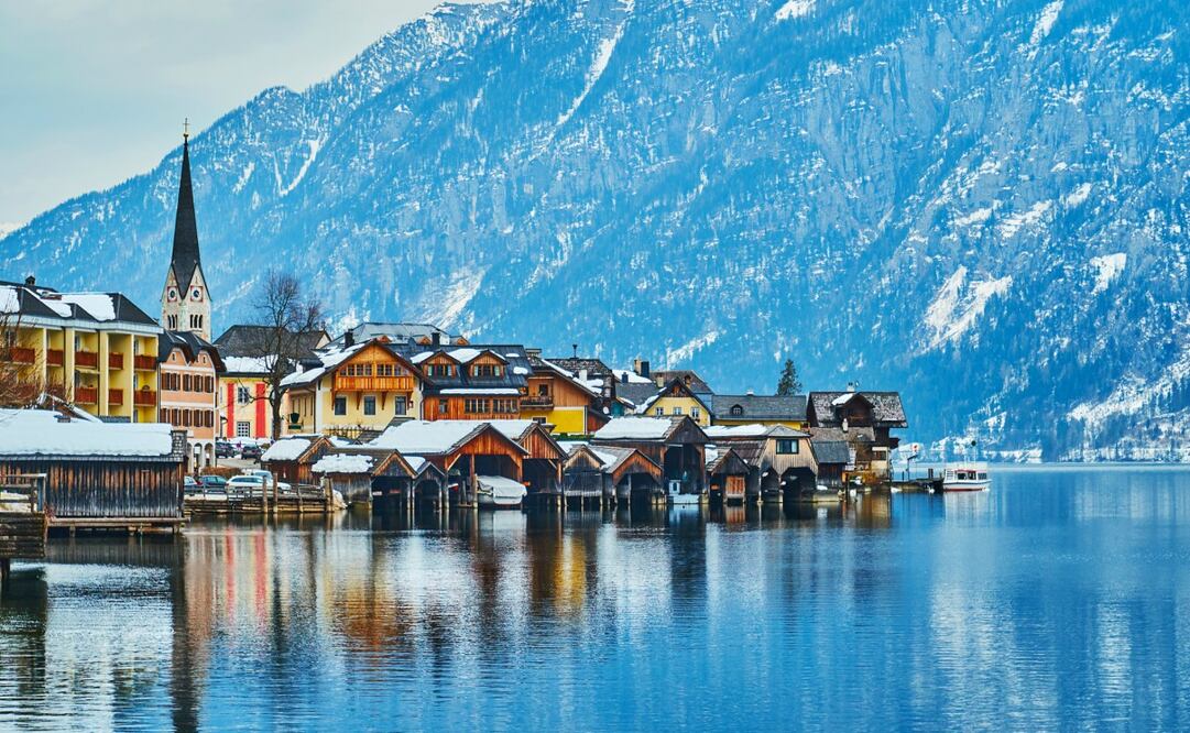 Hallstatt depende en 95% del turismo, según un comerciante local. Foto: iStock