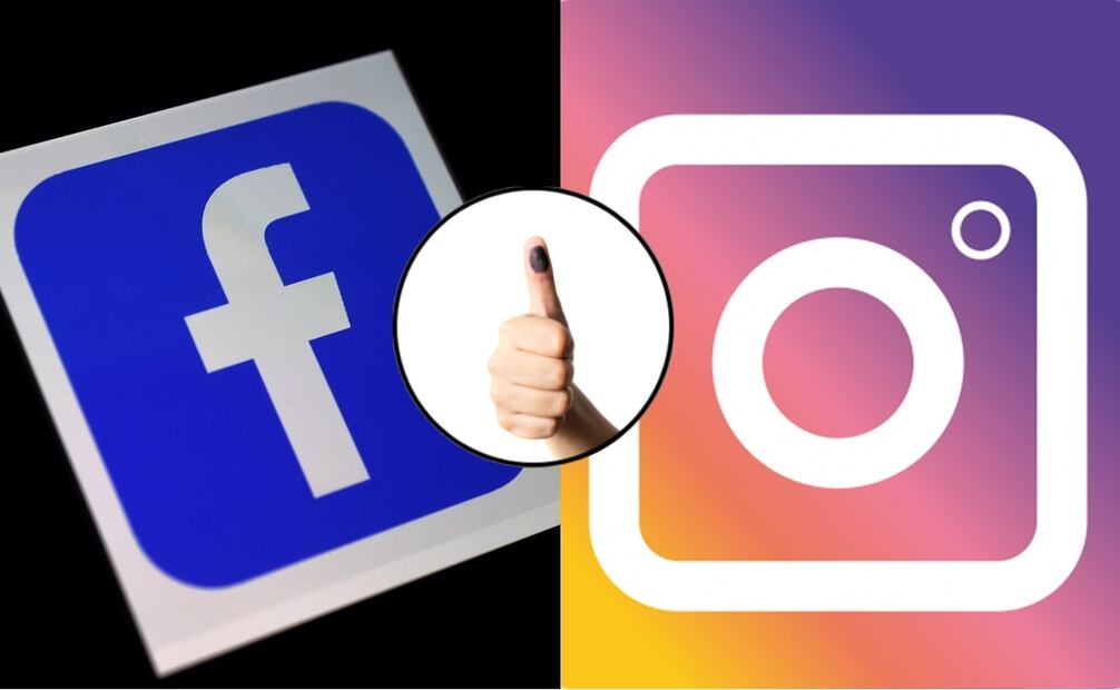 Facebook e Instagram se suman a votaciones de este 2 de junio. Foto: Archivo / EL UNIVERSAL y Pixabay