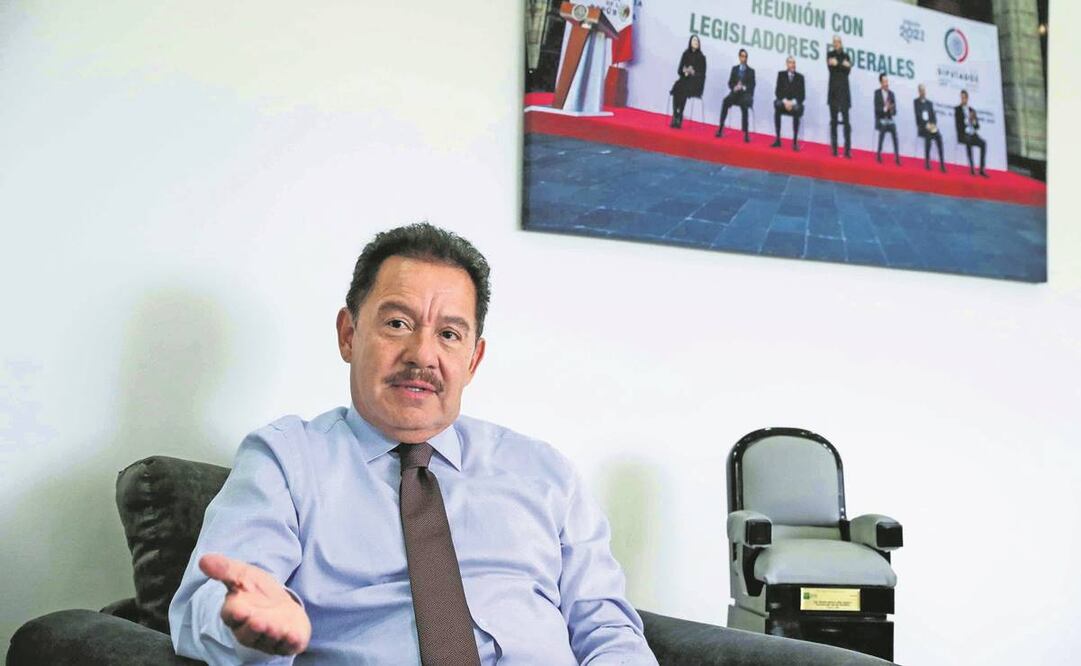 El líder morenista explicó que el objetivo de la propuesta de origen priista “es la consolidación de la Guardia Nacional”. Foto: Archivo/ EL UNIVERSAL