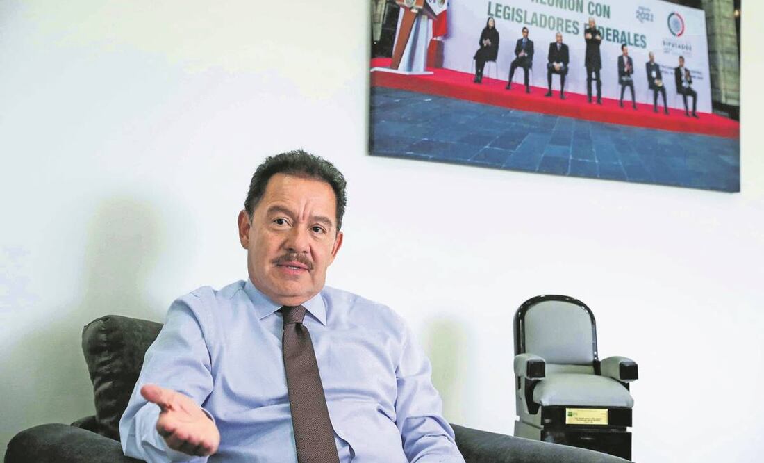 El líder morenista explicó que el objetivo de la propuesta de origen priista “es la consolidación de la Guardia Nacional”. Foto: Archivo/ EL UNIVERSAL