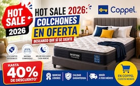 Hot Sale 2026: los colchones de Coppel que están arrasando por sus descuentos y comodidad