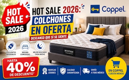 Hot Sale 2026: los colchones de Coppel que están arrasando por sus descuentos y comodidad