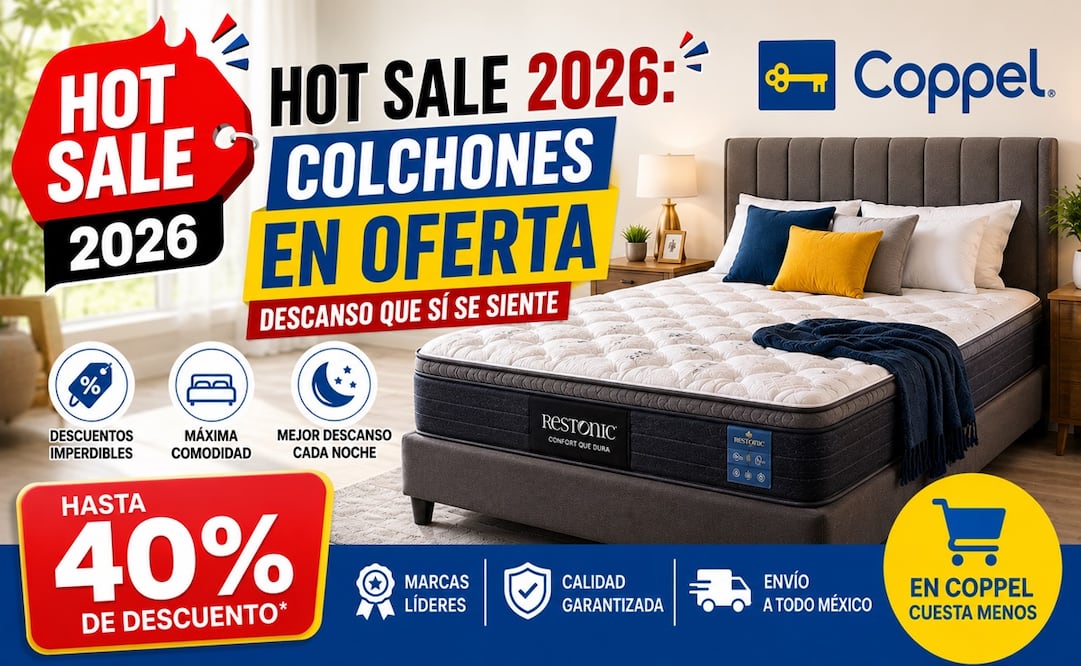 Descubre la máxima comodidad con los colchones en oferta. Foto: IA