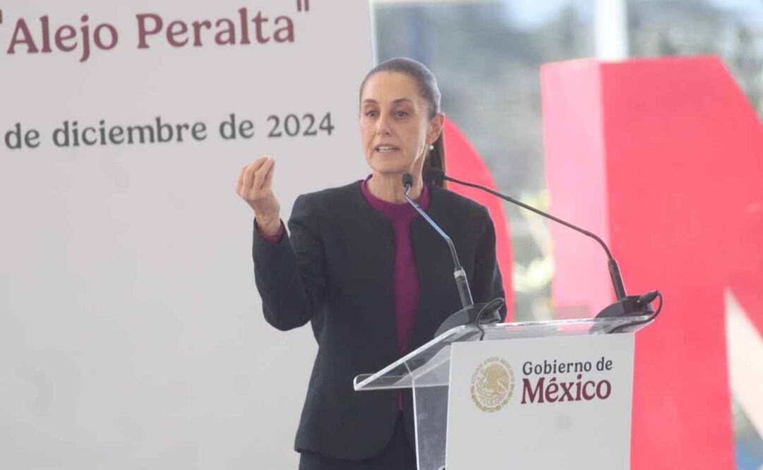 Claudia Sheinbaum en la inauguración instalaciones IPN en Puebla esta tarde. Foto: Omar Contreras/EL UNIVERSAL