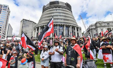 ¡Haka! Miles de maoríes protestan por sus derechos frente al Parlamento de Nueva Zelanda; piden no modificar Tratado de Waitangi