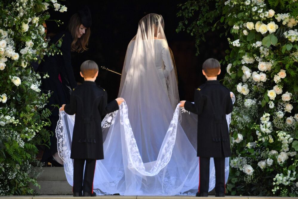 El vestido de novia de Meghan Markle