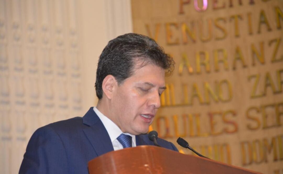 Víctor Hugo Lobo Román, coordinador del PRD en el Congreso de la CDMX. Fotografía: Especial