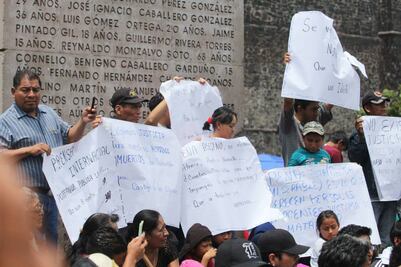 Familiares de víctimas de Nochixtlán exigen justicia