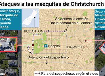Así fueron paso a paso los ataques contra dos mezquitas en Nueva Zelanda
