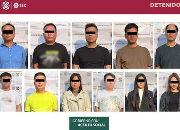Detienen a 11 chinos durante cateo en inmueble de la Cuauhtémoc relacionado con explotación sexual
