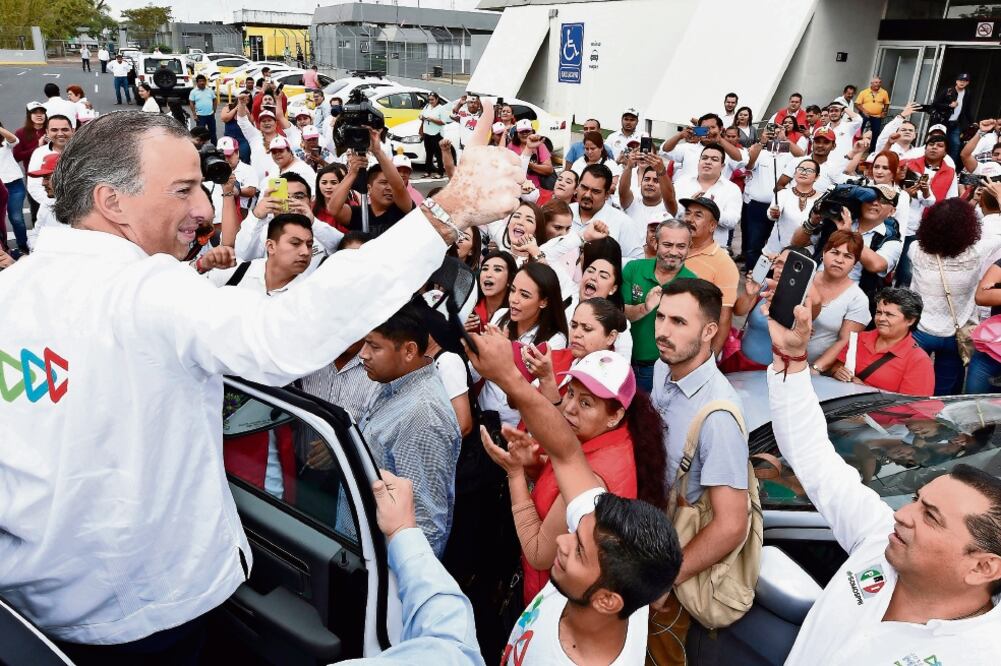 José Antonio Meade, candidato de Todos por México, tuvo actividades privada s. En un comunicado, su equipo informó que estuvo en su oficina de campaña. (ARCHIVO. EL UNIVERSAL)