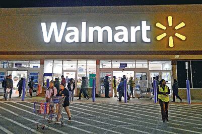 Valor de Walmart sube 55 mil mdp en un día en la BMV