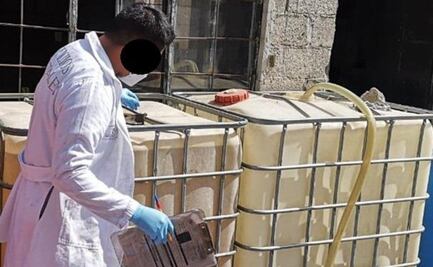 Decomisan 9 mil litros de combustible en Hidalgo