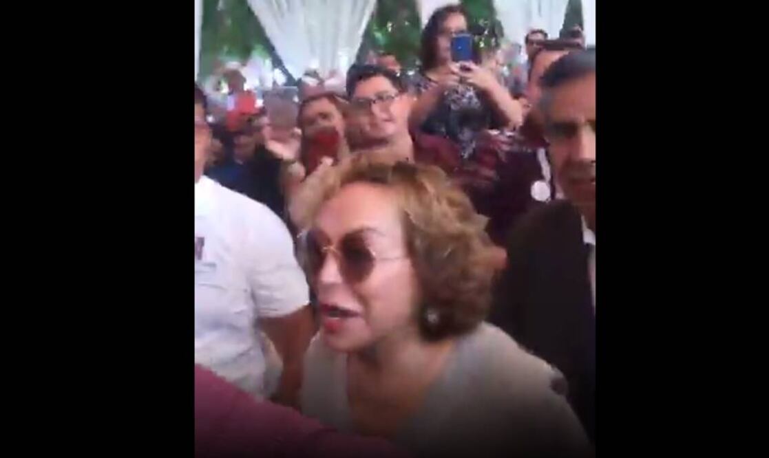 Elba Esther Gordillo participó en un evento de Redes Sociales Progresistas en Puebla. Foto: Especial