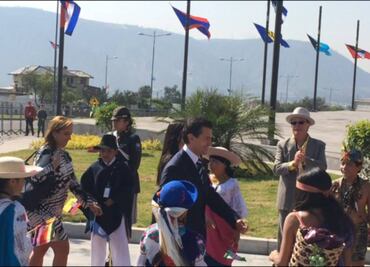 Peña Nieto llega a sede de Cumbre de la CELAC