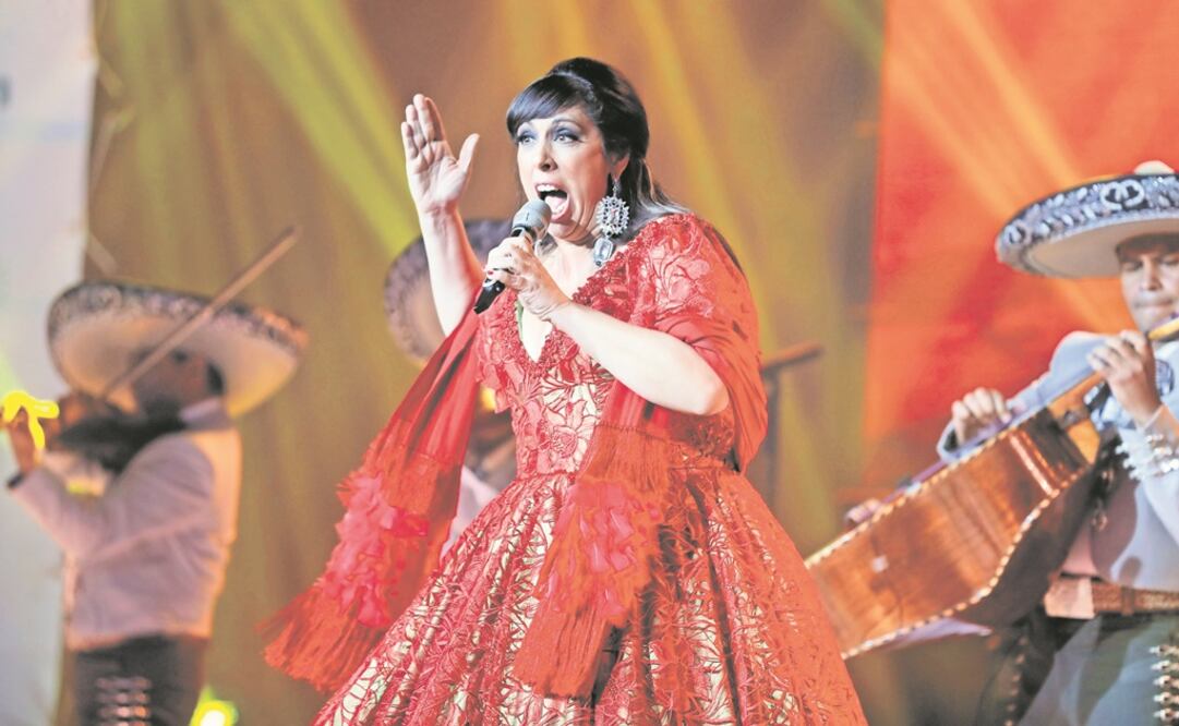 Regina Orozco está emocionada por cantar en la alcaldía. Foto: Archivo