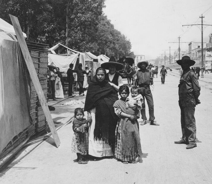 Cuando se daba de comer en diciembre en la Alameda