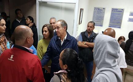 Cae autobús en una zanja en SLP; hay 35 estudiantes heridos