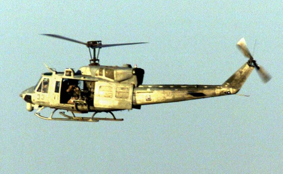 En el helicóptero UH-1Y "Huey" , similar al de la imagen, viajaban seis militares estadounidenses y dos nepalíes (Foto: Reuters/Archivo)