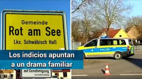 Hombre mata a tiros a 6 miembros de su familia en Alemania