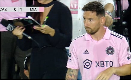 Lionel Messi hace su debut con el Inter Miami frente a Cruz Azul