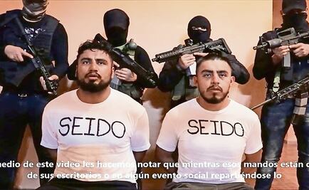 Arraigan a 12 por asesinato de agentes de PGR exhibidos en video