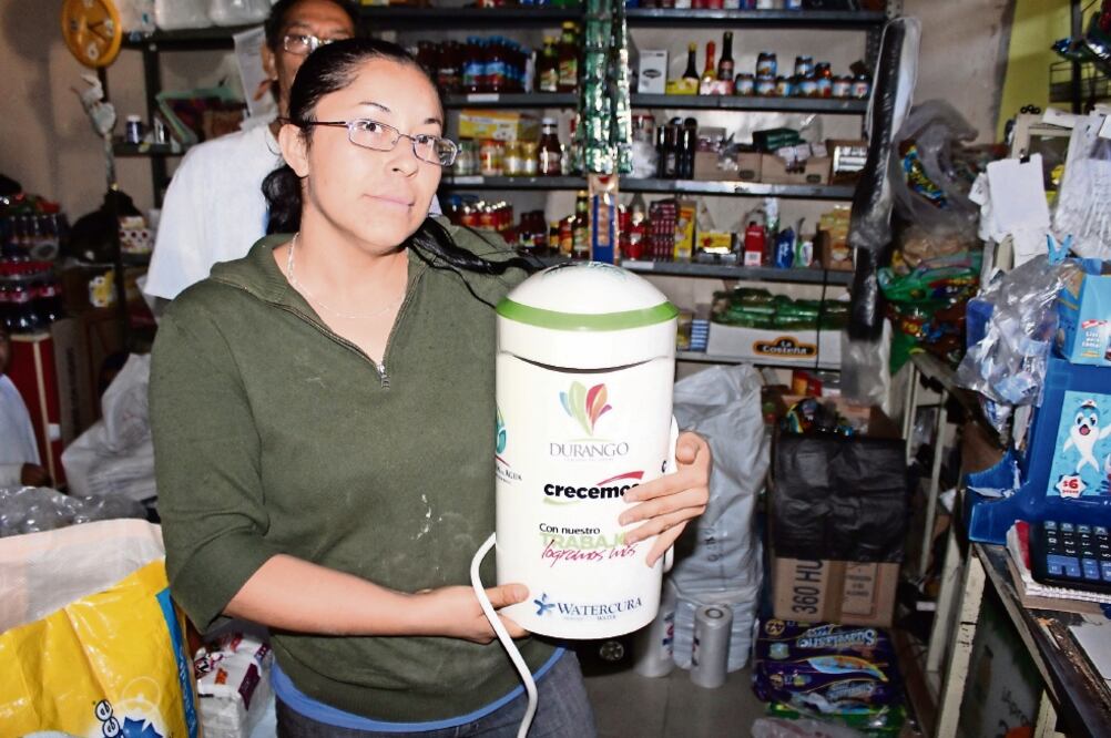 Con los filtros se buscaba limpiar el agua de la Laguna de Durango, la cual presentaba concentraciones de arsénico por encima de la norma (FOTOS: FRANCISCO RODRÍGUEZ. EL UNIVERSAL)