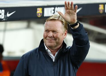 Barcelona destituye a Ronald Koeman como técnico del equipo