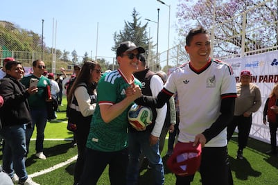 Alcalde de Álvaro Obregón inaugura cancha “Poder Popular”; busca fortalecer el tejido social y fomentar estilos de vida saludables