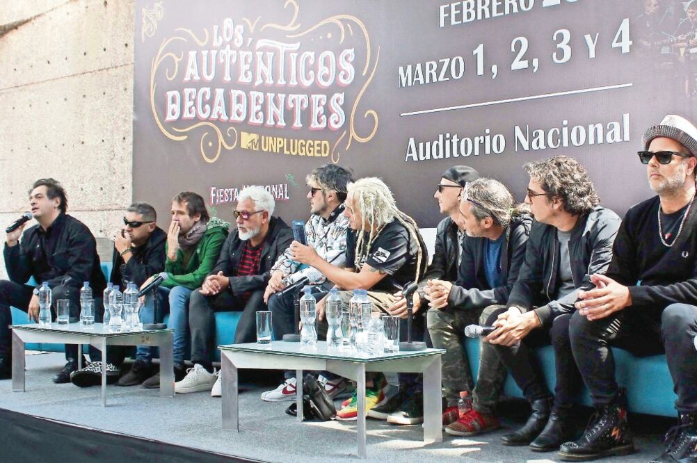 En los shows de febrero y marzo presentarán su nuevo disco Desenchufado. (CLASOS)