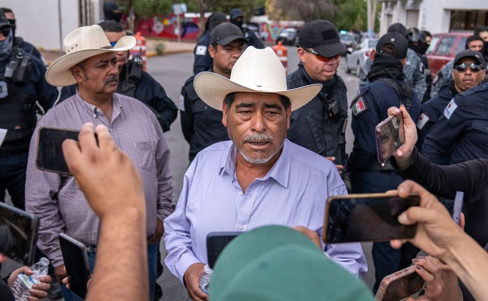 Dentro de los detenidos que mencionaban figuraban varios agricultores, entre ellos, uno de los líderes, Isaías Castro. | Foto: Diana Valdez.