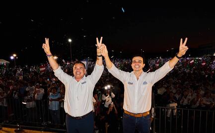 Renán Barrera realiza su cierre de campaña en Yucatán; pide "voto masivo" el próximo 2 de junio