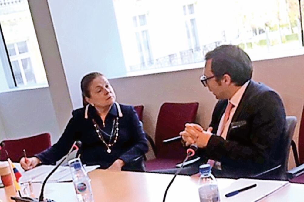 Arely Gómez, titular de la SFP, se reunió con el secretario de Transparencia de Colombia, Gabriel Cifuentes, en busca de fortalecer la relación bilateral (TOMADA DE TWITTER)