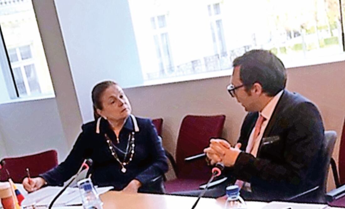 Arely Gómez, titular de la SFP, se reunió con el secretario de Transparencia de Colombia, Gabriel Cifuentes, en busca de fortalecer la relación bilateral (TOMADA DE TWITTER)