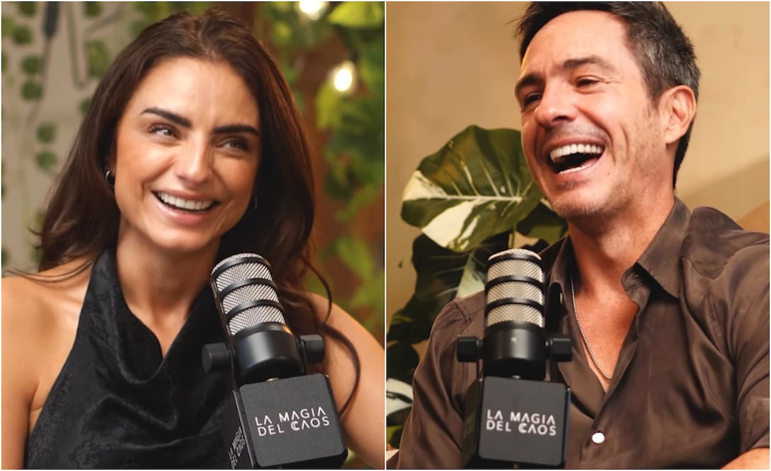 Aislinn Derbez y Mauricio Ochmann, exesposos, madre y padre de Kailani y, ahora, coprotagonistas de la cinta "Hasta el fin del mundo".
Fotos: YouTube / Aislinn Derbez