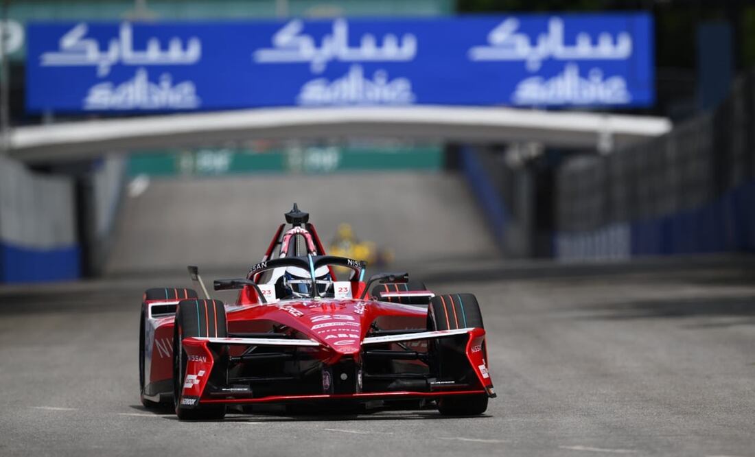 Nissan dominó la primera sesión en Sao Paulo - Foto: @FIAFormulaE (X)