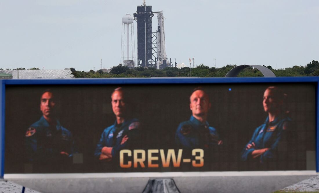 Los tripulantes reemplazarán a Crew-2. Foto: AFP/ Joe Raedle