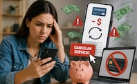¿Te siguen cobrando? Profeco lanza guía contra cobros automáticos tras cancelar un servicio. Foto: IA