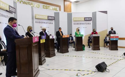 Celebran debate candidatos a la gubernatura de Chihuahua