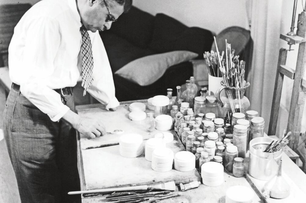 Retratos de los muralistas: José Clemente Orozco (arriba) y David Alfaro Siqueiros (abajo) (FOTOS: LEO MATIZ. CORTESÍA FUNDACIÓN LEO MATIZ)