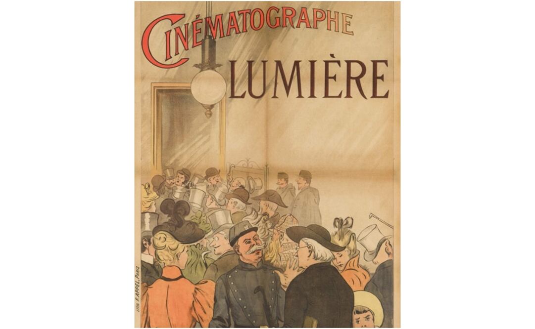 Subastarán el primer cartel de cine del siglo XIX. Foto: Especial 