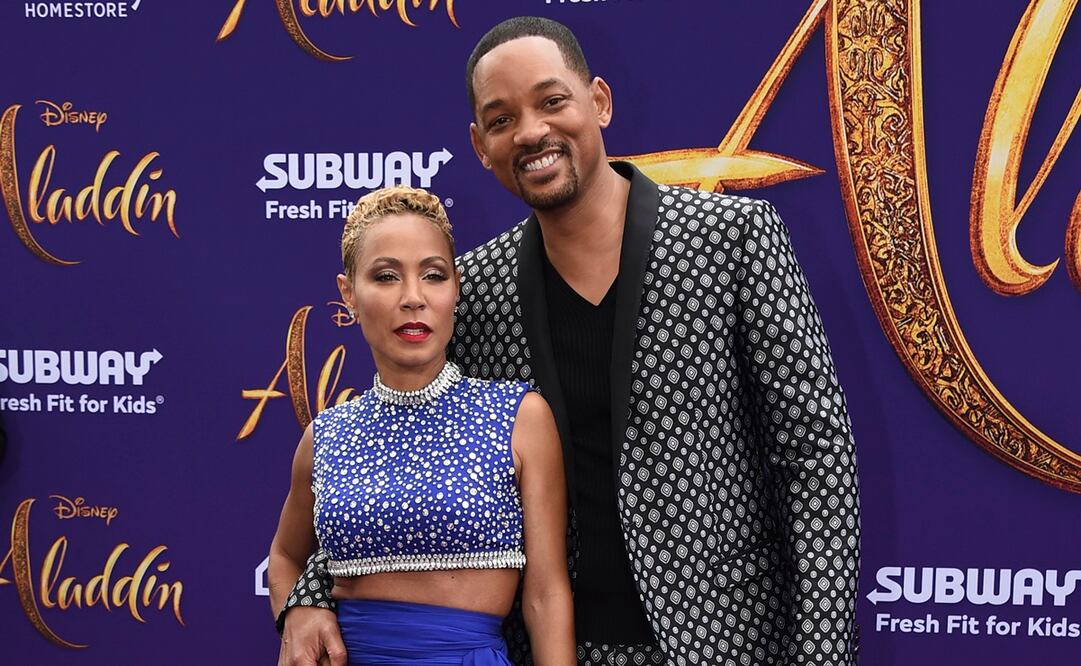 Jada Pinkett y Will Smith. Foto: Archivo 